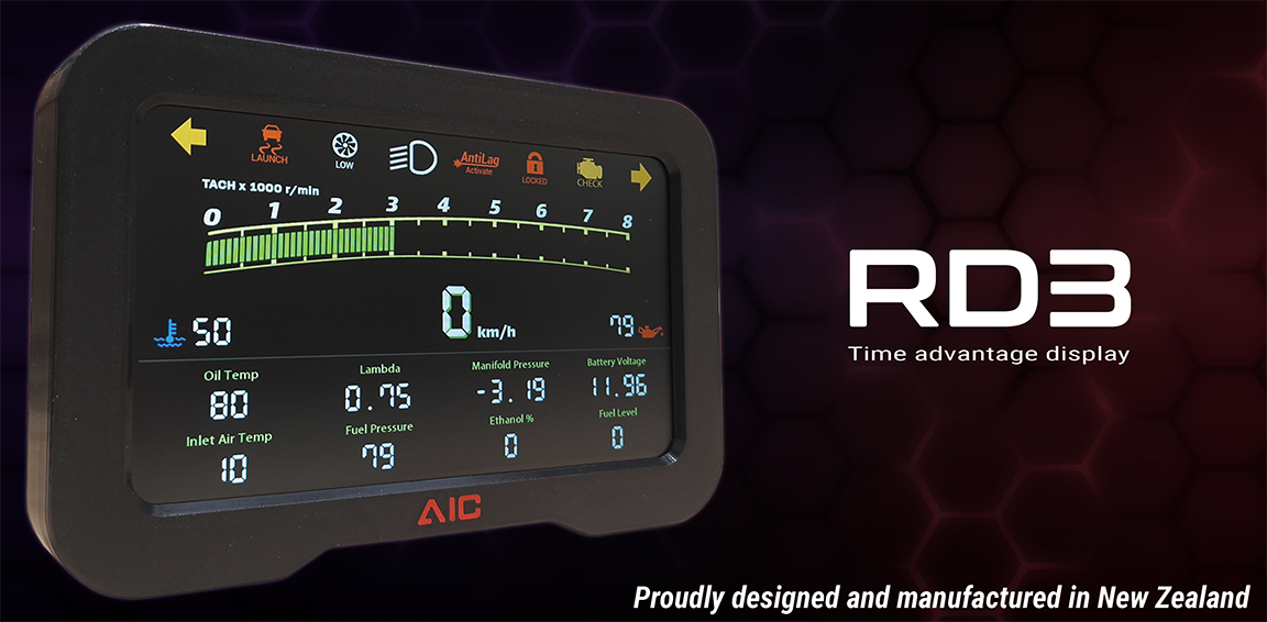 AIC RD3 CANBus Display Unit – Motorsport Digital Display