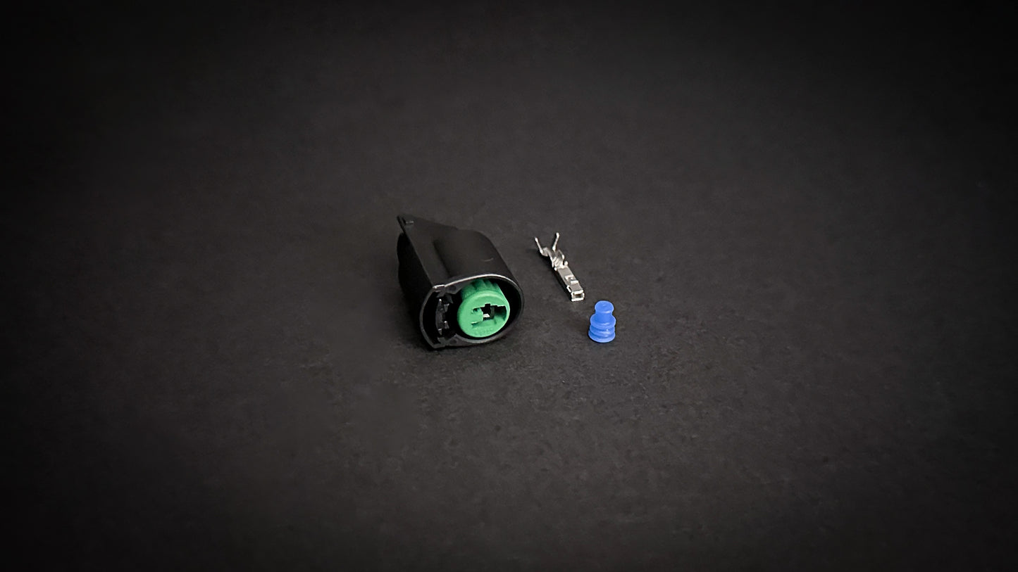 Mitsubishi Evo 4-9 AC switch connector with pins and seals