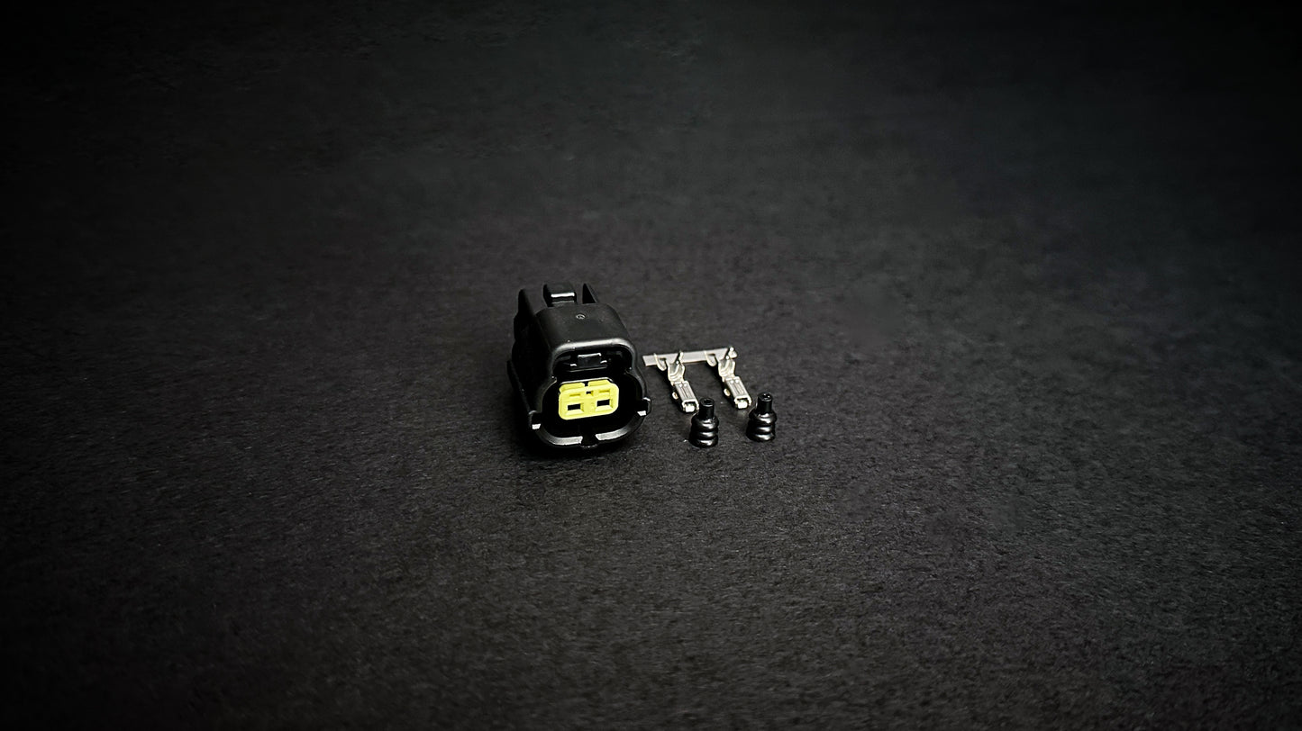 Genuine RX7 FD IAT sensor connector with pins and seals
