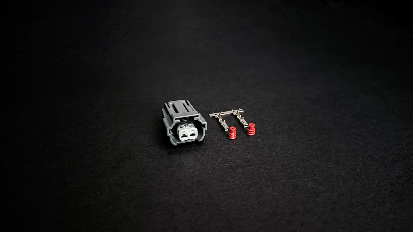 Mazda RX7 FD Series 7 8 injector connector with pins and seals