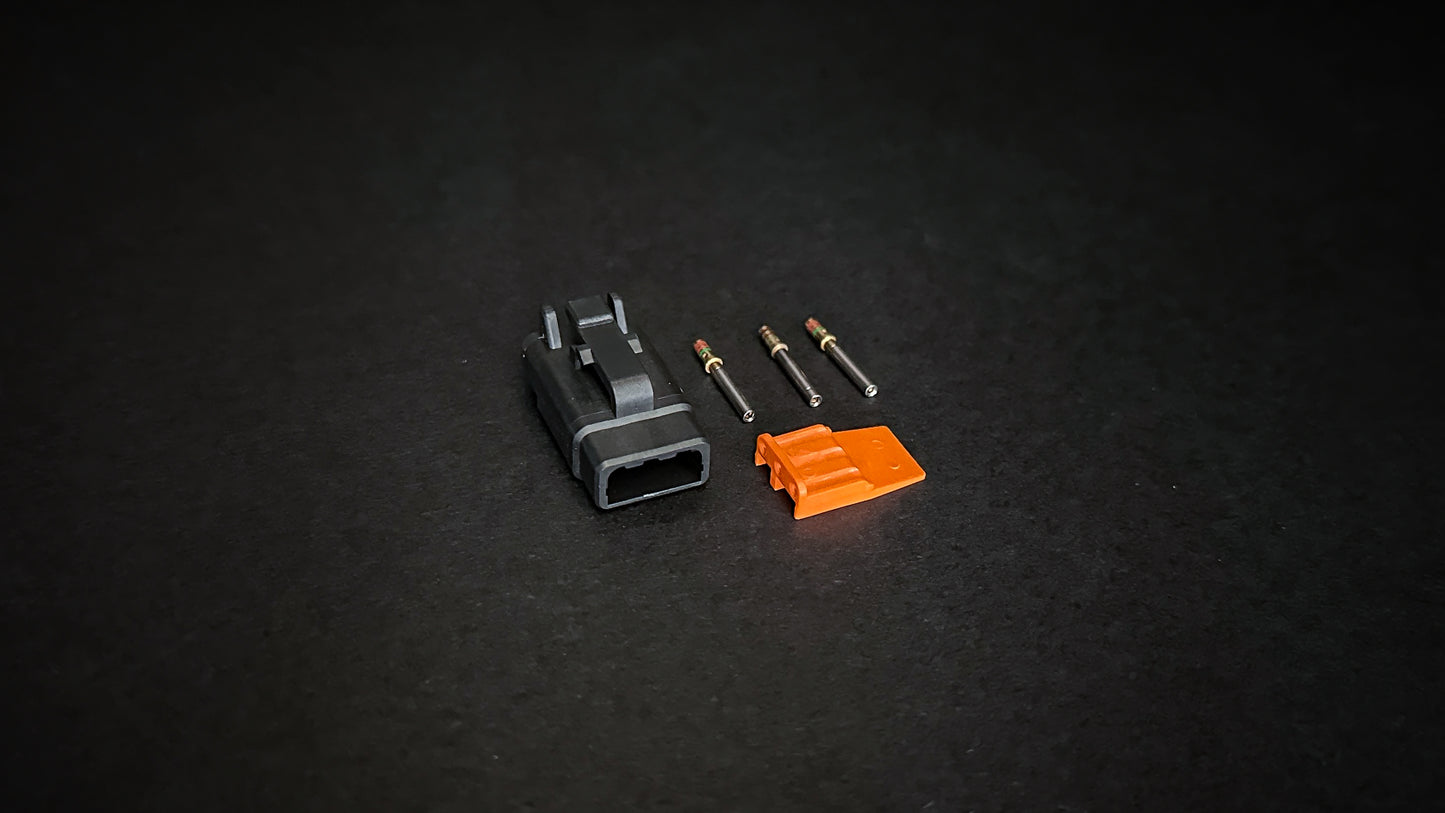 Deutsch DTM 3 Way Plug