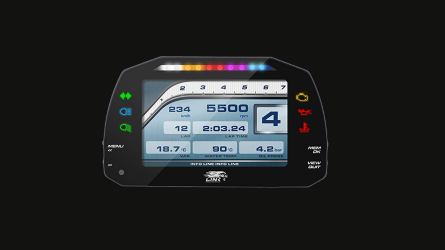 Digital dashboard 5-inch Link MXS Street Edition