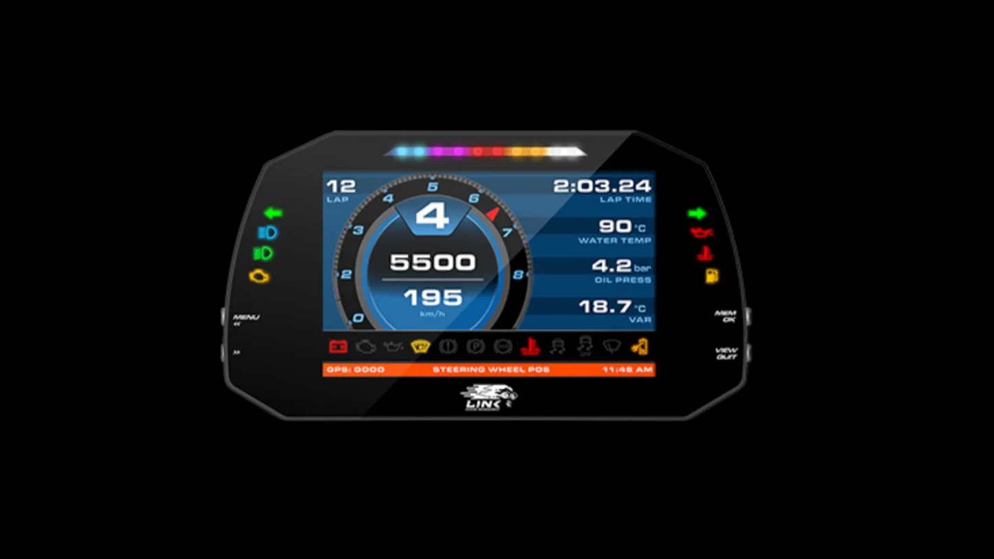 Link MXG Strada 7-inch Dash Street Edition TFT display
