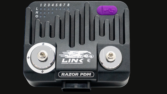 Link Razor PDM programmable power distribution module front view
