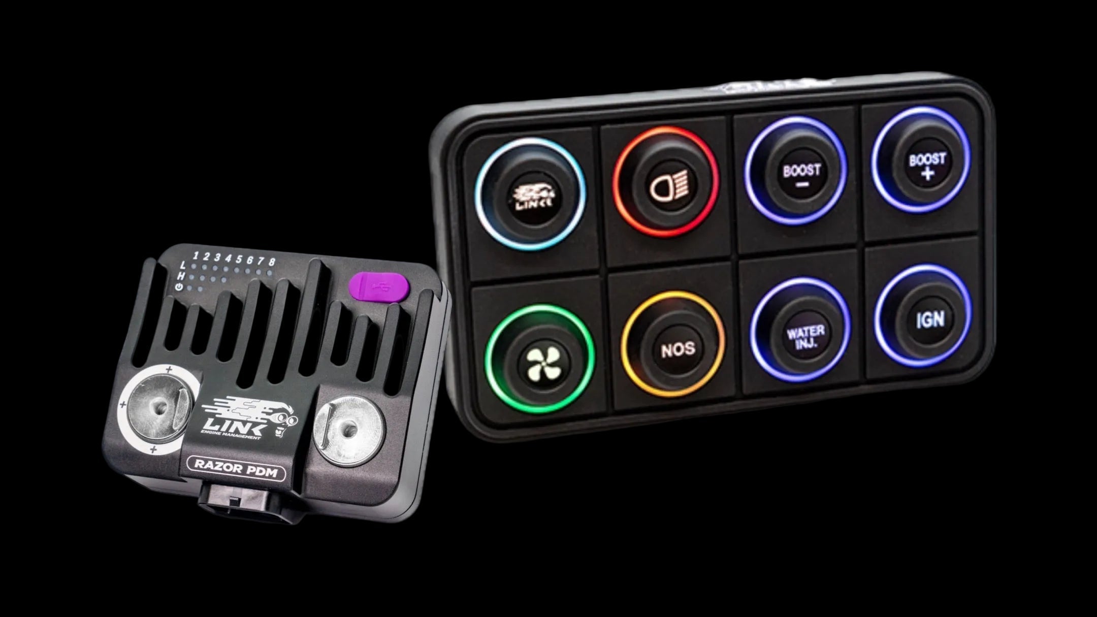 PDMs & CAN Keypads | Razor PDM, RACEPAD & Link CAN Controls – Evolving ...