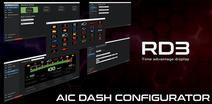 AIC RD3 CANBus Display Unit – Motorsport Digital Display