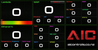 AIC Digital CAN Gauge – Compact Motorsport Display