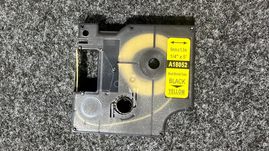 DYMO Rhino Label Maker Heatshrink Yellow