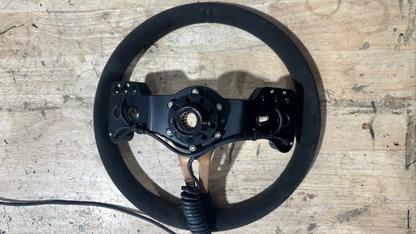 Flexible 5 core curly cord for motorsport steering wheel wiring
