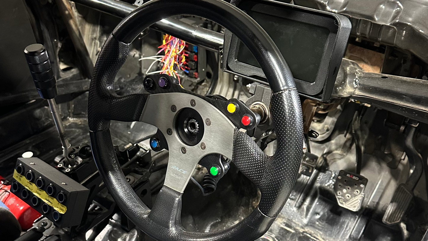 Pre Made Steering Wheel Button Plates