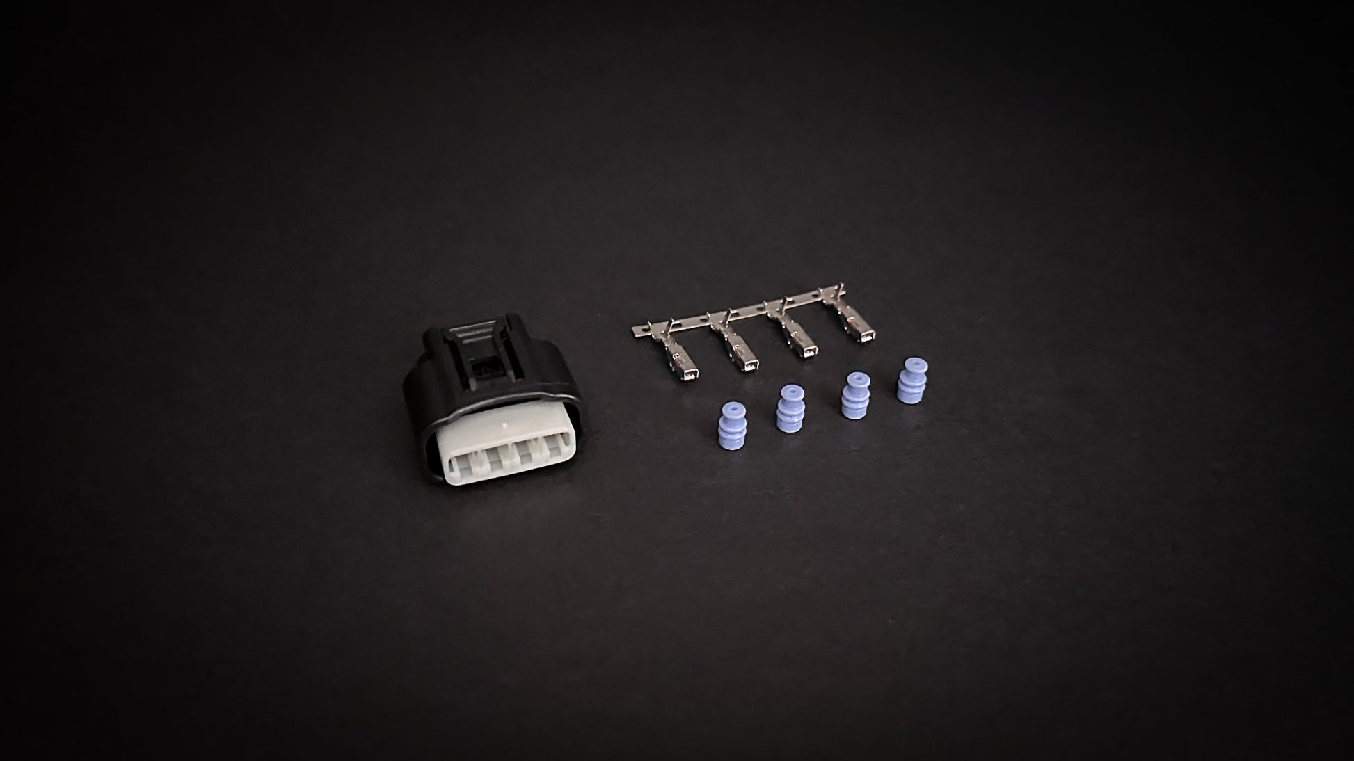 4 pin Denso ignition coil connector with pins and seals for Toyota engines