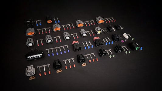 Mitsubishi EVO 10 wiring harness connector kit for engine loom