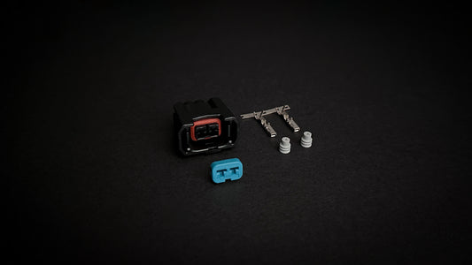 Honda K24 factory injector connector with pins and seals