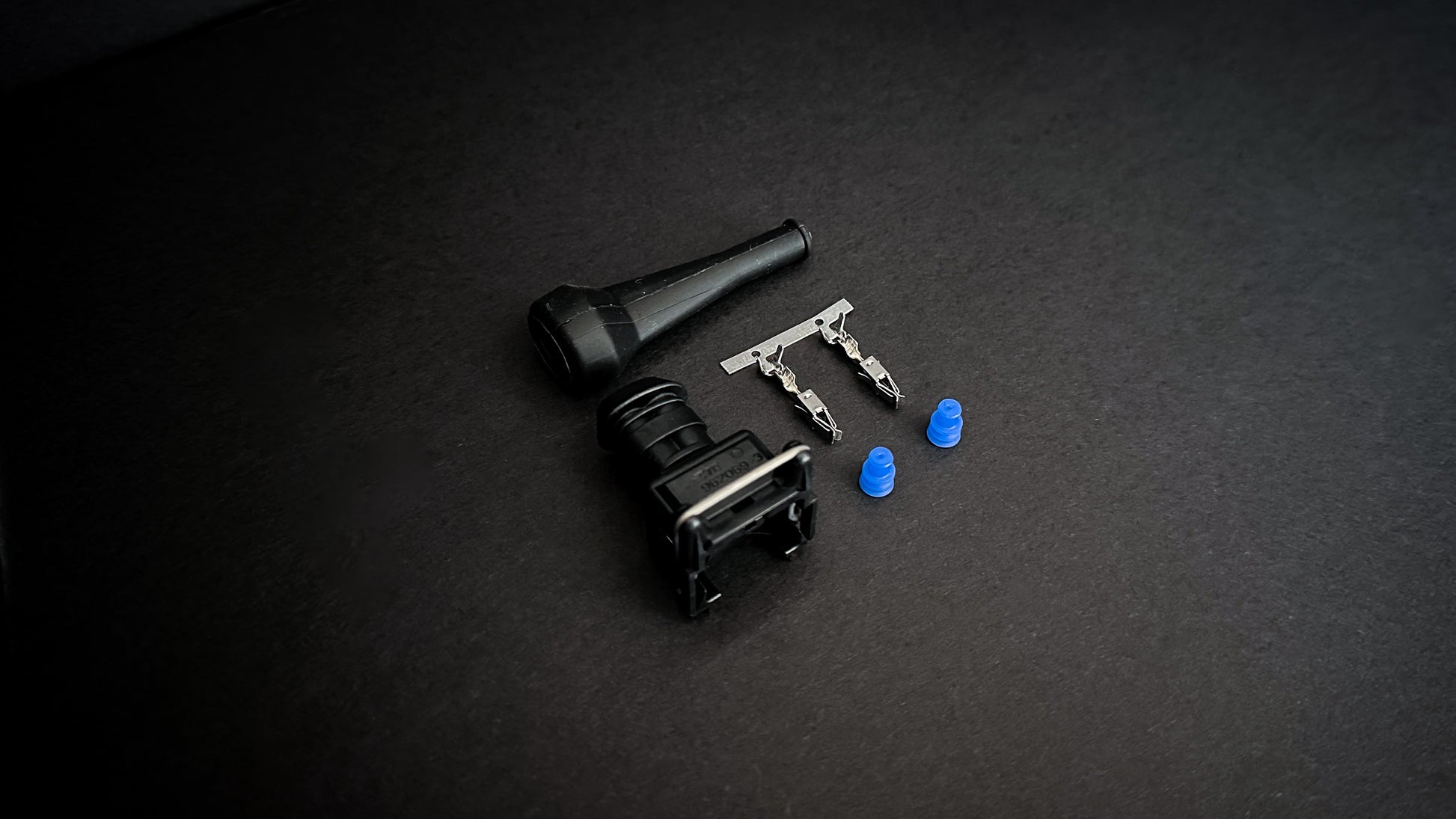 AMP Junior Timer 2-Way Connector with pins and seals – EV1 injector plug
