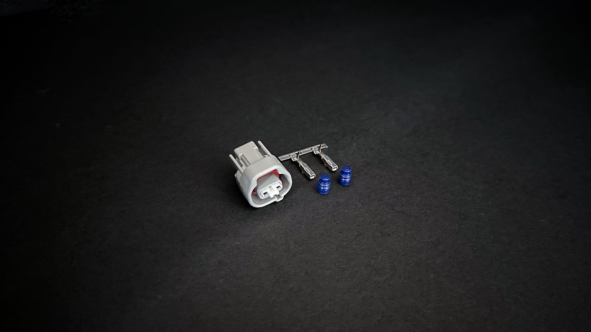 Mitsubishi Evo 9 MIVEC solenoid connector with pins and seals