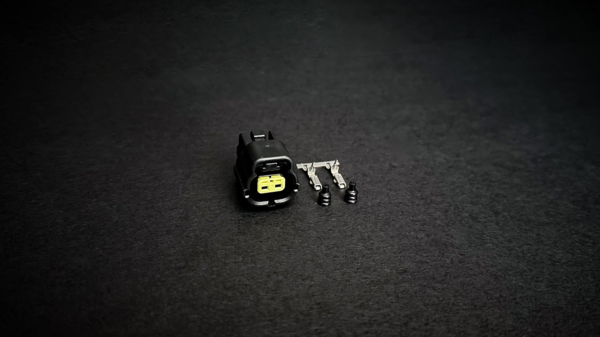 Genuine RX7 FD IAT sensor connector with pins and seals