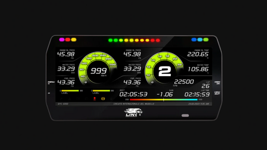 Link MXT Strada 10-inch Dash Race Edition digital display