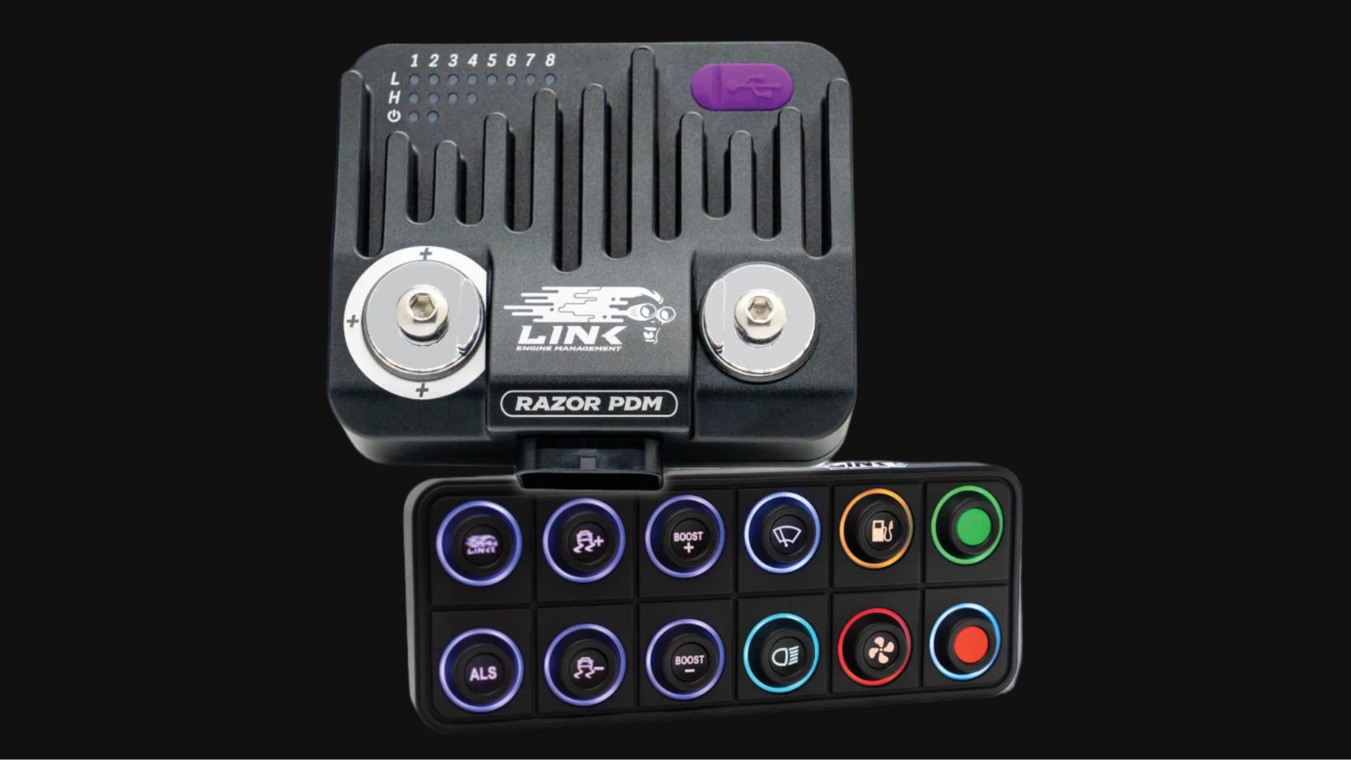 Razor PDM Bundle - Razor PDM + 12 Button CAN Keypad – Evolving Motorsport