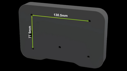 AI Controls RD3 race dash showing configurable motorsport telemetry screen
