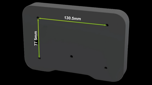 AI Controls RD3 race dash showing configurable motorsport telemetry screen